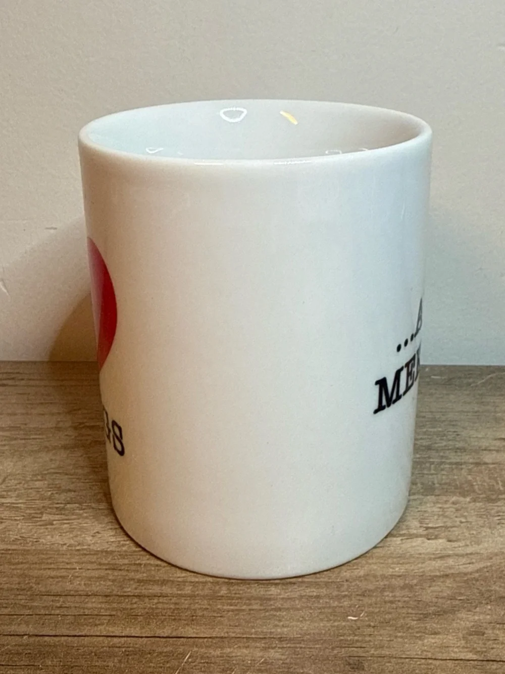 I Love Meetings Mug Ceramic Coffee Cup Funny Office Work Coworker Gift White